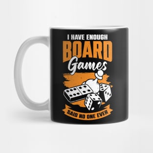 I Have Enough Board Games Said No One Ever Mug